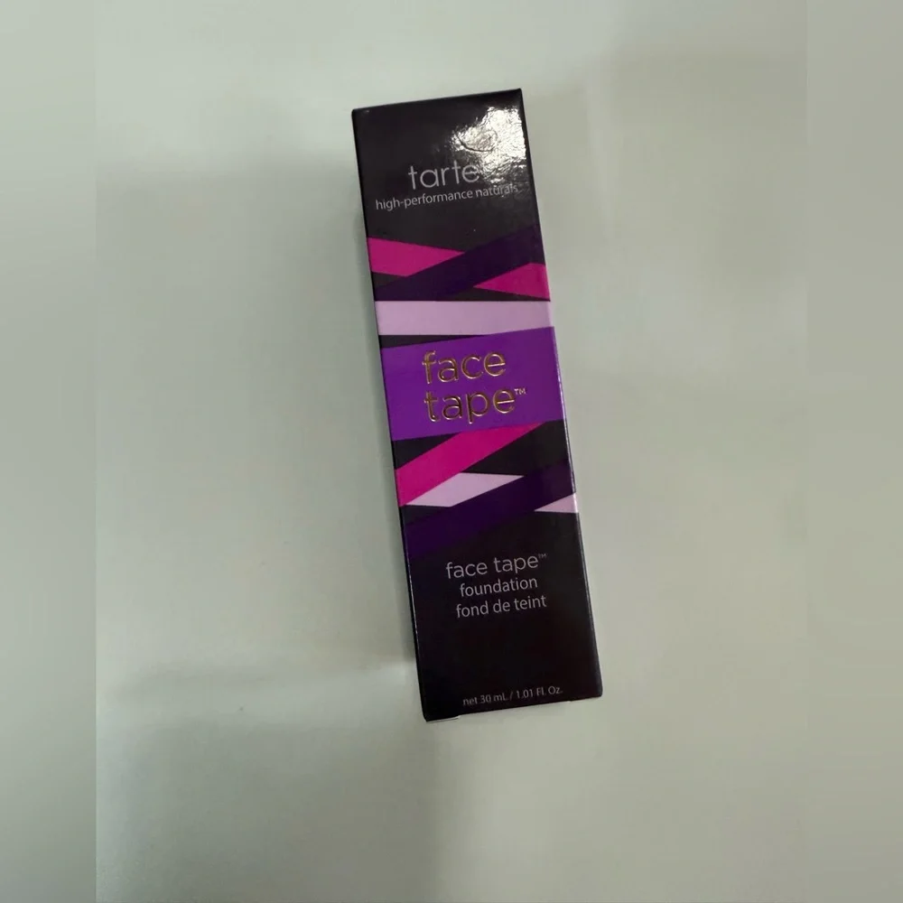 TARTE NWT Face Tape Foundation - Medium-Tan (Warm Beige) neutral 37N
